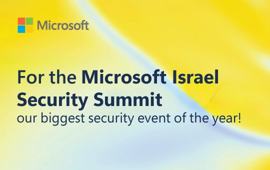 Microsoft Israel Security Summit