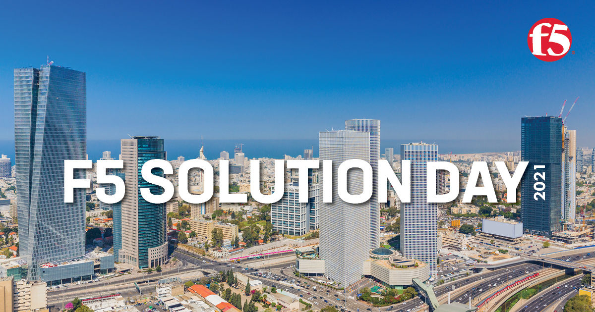 F5 SOLUTION DAY 2021 - 09.02.21, Online